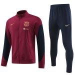 202425BarcelonaMaroonFullzipTracksuitset21 Me Sporty