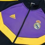 202425RealMadridPurpleYellowNavyFullzipTracksuitSet6 Me Sporty