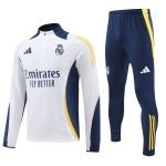 202425RealMadridWhitenavyHalfzipTracksuitset2 Me Sporty