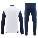 202425RealMadridWhitenavyHalfzipTracksuitset3 Me Sporty