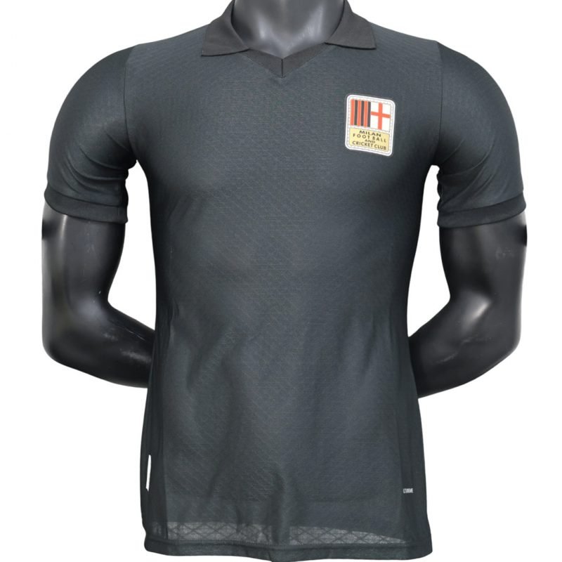ACMilan202425125thAnniversaryBlackJersey Trendy and Sporty