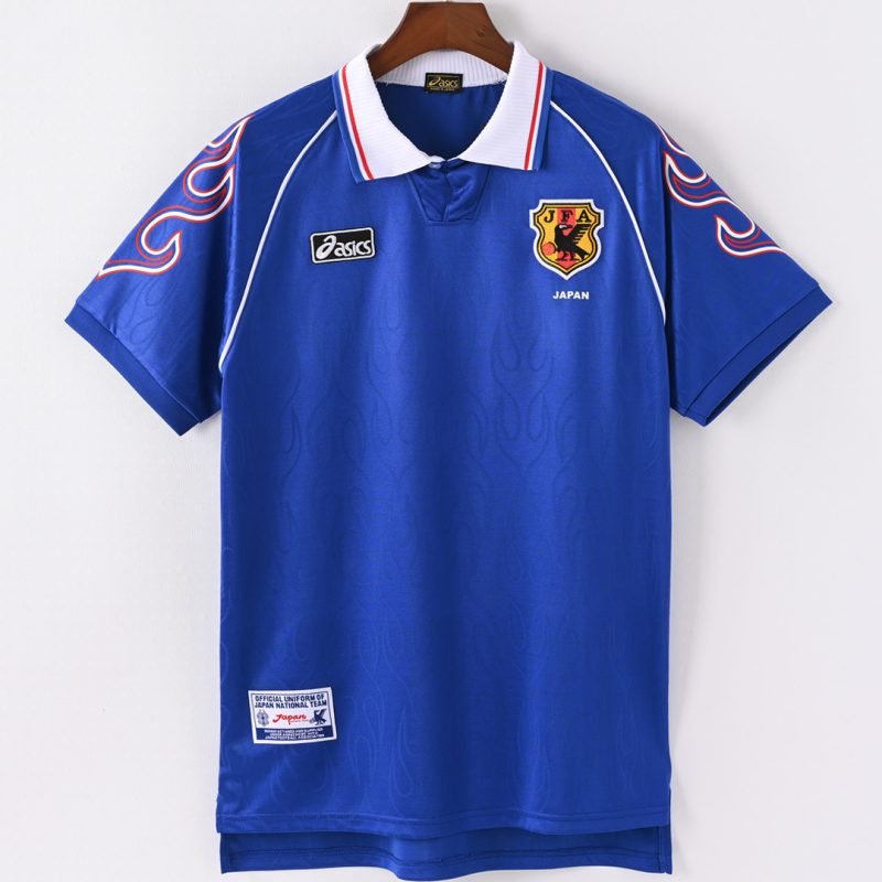 japanclassicfootballshirthome1998worldcup Trendy and Sporty